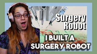 Bartender Reacts  I Built A Surgery Robot by Michael Reeves [upl. by Gerc]