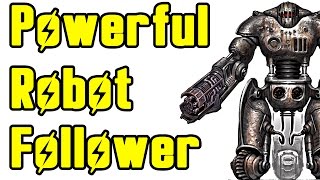 Fallout 4 Best Robot Companion Sentry Bot Guide [upl. by Alimak]