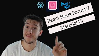 React Hook Form V7 with Material UI and Typescript Tutorial  Part 1  Setup [upl. by Ellekim]