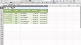 CENTRAR UN TITULO EN EXCEL [upl. by Deedee]