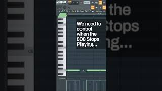 808 Setup Stop Overlap Tune Note Length  FL Studio Short Tutorial [upl. by Carey]