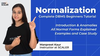 Normalization in DBMS  ALL Normal Forms Explained  Database Normalization  DBMS Tutorial [upl. by Aieken461]