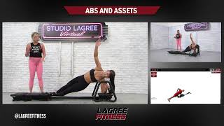 40 Minute Lagree Microformer Workout with an abs and booty focus [upl. by Noinatrad]