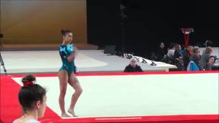 Diana Bulimar ROU  European training podium 2015 [upl. by Japeth]