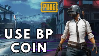 How to Use BP Coin in PUBG 2025  PubG [upl. by Karrah]