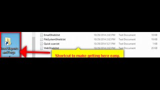 Shortcut to Avast Reports and Logs [upl. by Sasnak213]