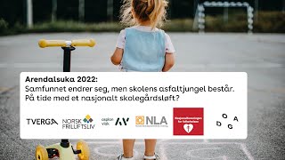 Arendalsuka 2022 Skolegårder [upl. by Kaliski646]