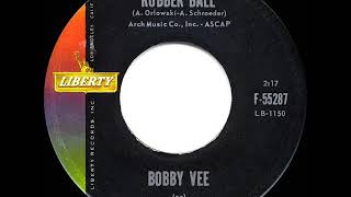 1961 HITS ARCHIVE Rubber Ball  Bobby Vee [upl. by Hellman]