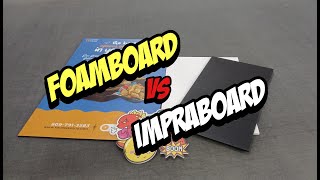 FOAMBOARD Vs IMPRABOARD Produksi RONIta [upl. by Hollander]