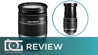 CANON EFS 18200mm f3556 IS Lens Standard Zoom Lens for Crop Sensor Cameras  SPECS REVIEW [upl. by Salvay]