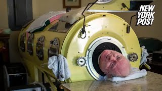 ‘Polio Paul’ Alexander who spent 72 years inside iron lung dead at 78 [upl. by Yliah]