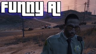 AI Behavior GTA V [upl. by Nauwtna]