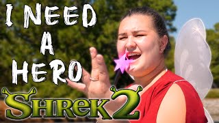 Shrek 2 Live Action  Holding Out for a Hero [upl. by Anelak]