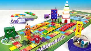 How to Play Numberblocks Race to Pattern Palace Board Game [upl. by Cynth450]