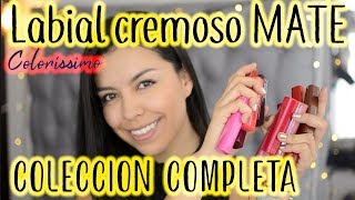 LABIALES COLORISSIMO CREMOSO VOGUE COSMETICOS  TATIMAKEUP [upl. by Monafo]