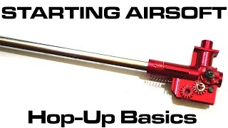 Starting Airsoft  Hop Up Basics How a Hop Up Works Beginners Guide [upl. by Adrea]