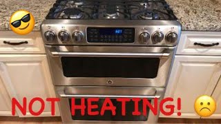 Gas Oven Wont Heat  How to Repair Part 1 of 2 Troubleshoot [upl. by Arimak447]