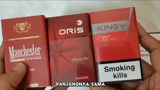 Rokok Putihan King VS Manchester Royal Red VS Oris Merah [upl. by Julieta]