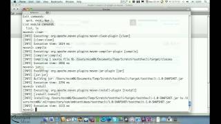 Maven Command Line Interface mavencli Plugin Quickstart [upl. by Anniahs]
