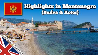 Budva amp Kotor  Things to do in Montenegro Balkan Road Trip 04 [upl. by Taimi]