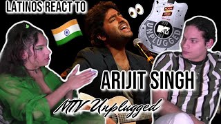 Waleska amp Efra react to Arijit Singh Ilahi MTV Unplugged performance 🎸✨ [upl. by Eelibuj16]