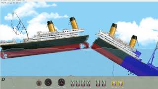 Floating Sandbox Titanic Sinking [upl. by Ahsimat182]