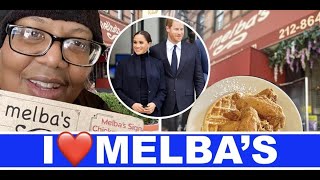 ROYAL SUSSEX VISITS MELBAS RESTAURANT IN HARLEM NEW YORK [upl. by Alded]