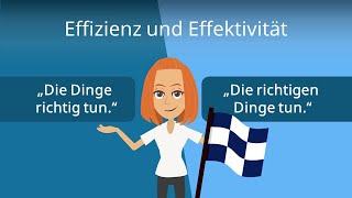 Effizienz und Effektivität  Der Unterschied zwischen effektiv vs effizient einfach erklärt [upl. by Anicnarf]