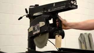 Dewalt Powershop Radial Arm Saw [upl. by Saberio663]