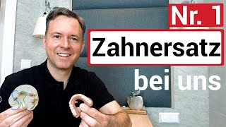 Der beliebteste Zahnersatz für den zahnlosen Oberkiefer  Zahnarzt Dr Schubert nennt die Gründe [upl. by Annahsohs308]