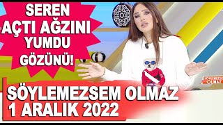 Söylemezsem Olmaz 1 Aralık 2022 [upl. by Ellehcir638]