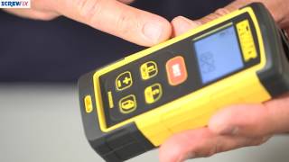 DEWALT DW03050 LASER DISTANCE MEASURER  Screwfix [upl. by Ylecara]