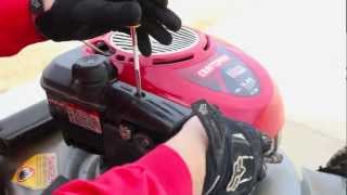 REPAIR BRIGGS amp STRATTON LAWNMOWER TUNE UP CARBURETOR CLEAN [upl. by Hegyera411]