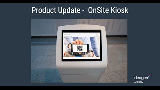 Product Update OnSite Kiosk App [upl. by Swirsky629]