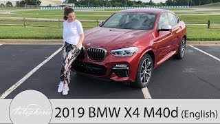 2019 BMW X4 M40d G02 Review  Its more fun to drive than you think ENGLISH  Autophorie [upl. by Burdelle576]