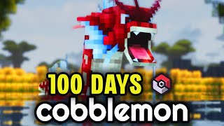 I spent 100 Days in Cobblemon and Battled to the Death [upl. by Nyrual]