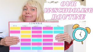 OUR UNSCHOOLING DAILY ROUTINE [upl. by Amees274]