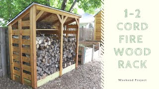 307  Firewood Stacking  Fast and Easy  Pallet Corners [upl. by Notslar80]