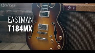 Eastman T184MX hollowbody electric guitar demo [upl. by Nivak]