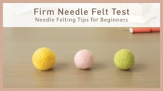 Needle Felt a Ball with 3 Different Methods Beginner Tutorial [upl. by Digdirb604]