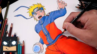 How To Draw Naruto  Draw amp Color Tutorial [upl. by Scheld]