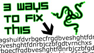 Fix key spamming on ANY Razer keyboard  Macros Firmwares and Hardware Issues  Tutorial Part 2 [upl. by Neleag420]