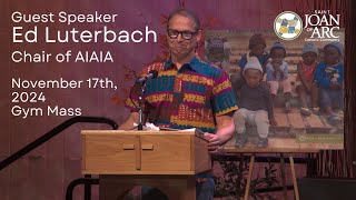 Guest Speaker Ed Luterbach AIAIA Sunday [upl. by Chyou]