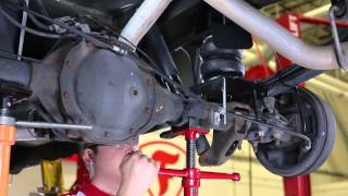 Firestone RideRite tech tip 01 using jack stands [upl. by Adonis301]