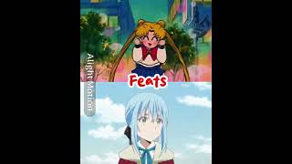 Sailor Moon Vs Rimuru sailormoon rimuru tensura anime edit [upl. by Ecirtahs604]