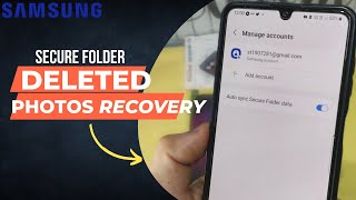 Samsung Secure folder Photos Disappear Problem Solution  Just one click Deleted photos recovery [upl. by Linette]