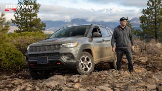 2022 Jeep Compass Trailhawk OffRoad Test Lake Tahoes Boca Hill [upl. by Nylikcaj873]