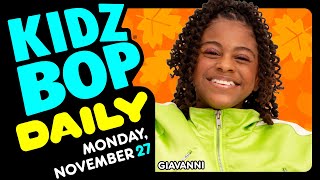 KIDZ BOP Daily  Monday November 27 2023 [upl. by Malas]