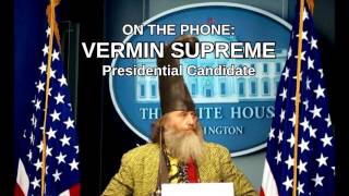 Vermin Supreme on 1420 WBSM [upl. by Graniah]