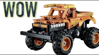 LEGO Technic Monster Jam El Toro Loco 42135 Shown [upl. by Nomolas447]